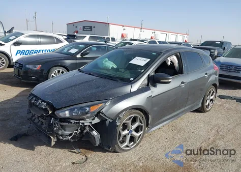 2018 Ford Focus St from USA, damaged, VIN 1FADP3L93JL247107